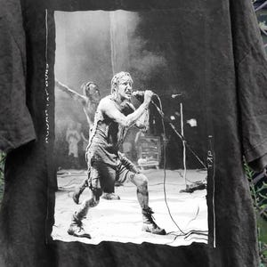 NIN Broken T-Shirt | Nine Inch Nails Broken Logo , Live Woodstock Tee
