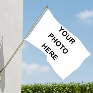 Custom Garden Flag Double Sided – Personalized Outdoor Home Banner, Custom Photo Porch Decor, Event Display Flag, Unique Gift for Homeowners