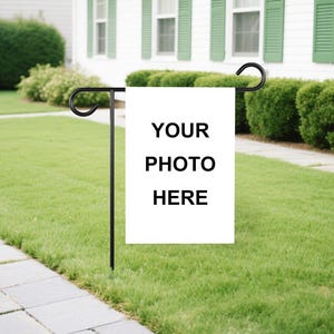 Custom Garden Flag Double Sided – Personalized Outdoor Yard Banner, Custom Photo Porch Decor, Event Display Flag, Unique Gift for Homeowners