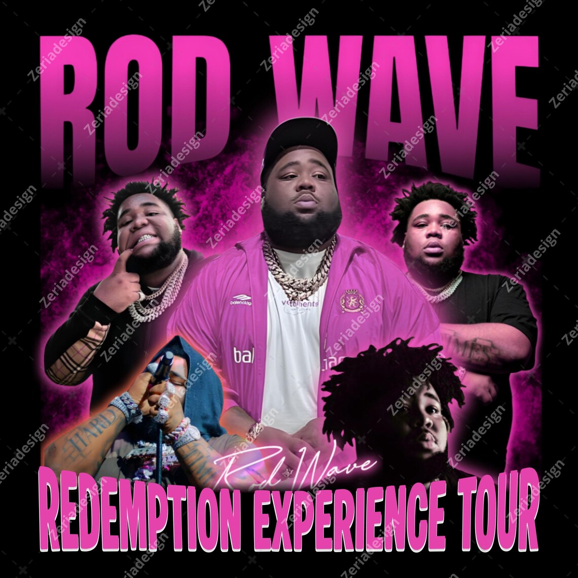 Rod Wave Png Design: Redemption Experience PNG (digital Download) - Etsy