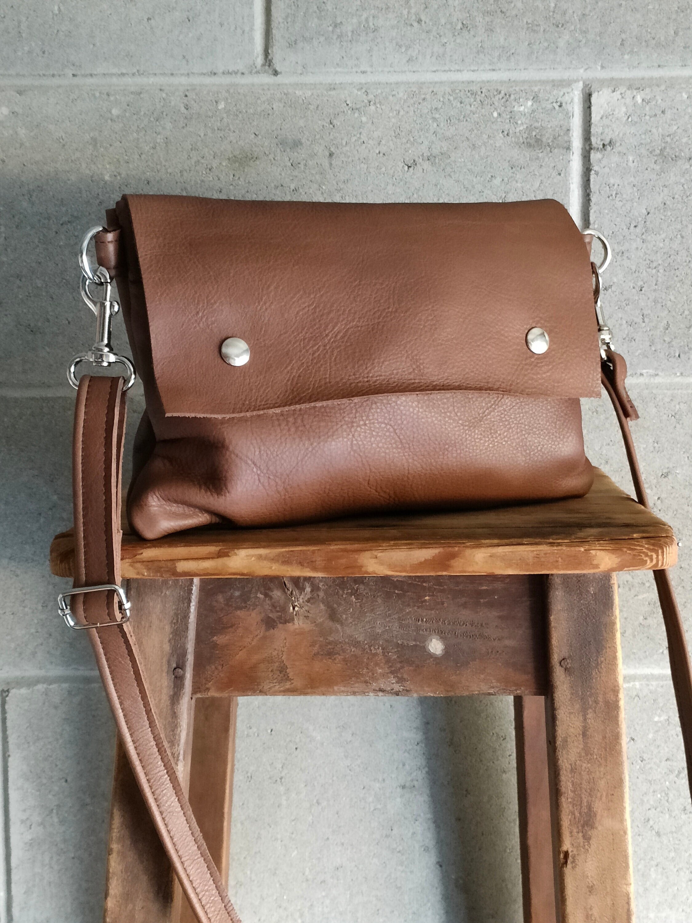 Borsa Tracolla Pelle Piccola, Borsa Pelle Fatta a Mano