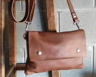 Leather crossbody bag small, crossbody leather bag, leather purse, small leather handbag, brown leather purse, small leather purse