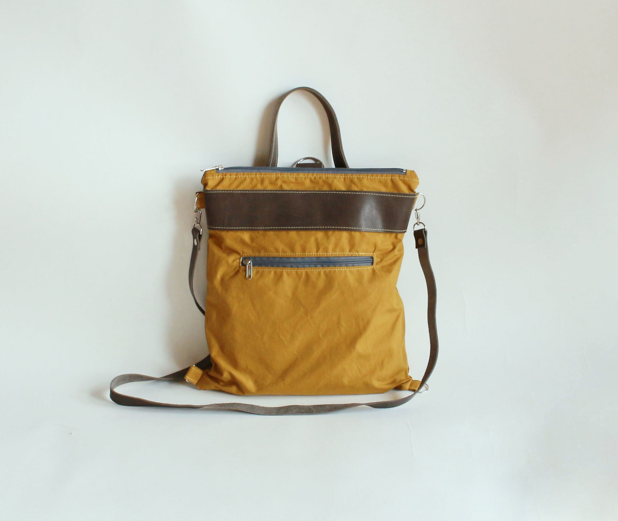 convertible backpack canvas