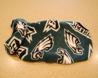Fleece Dog Coat made with Philadelphia Eagle Fleece Fabric--Choice of Size--from XS all the way up to 3X