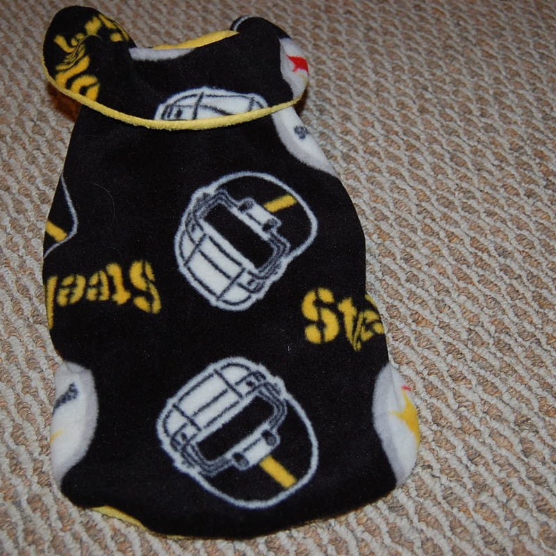 Pittsburgh Steelers Pet Bandanna Size XL Reversible Print