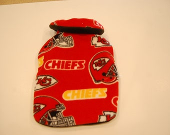 Kansas City Chiefs Hand Made Fleece Dog Coat--Choice of Size--from XS all the way up to 3X