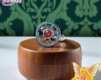Anello d'argento di Stella Solaria Sun Geek Accessories