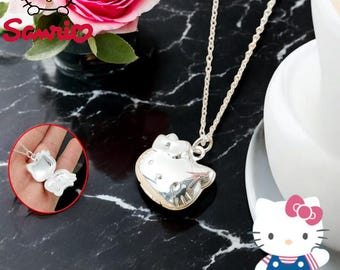 Locket Necklace - Silver Openable Pendant
