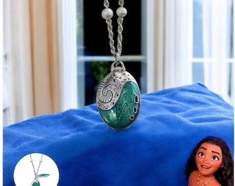 M0ana-Insp!rote Emaille Seestern Halskette | Öffenbare Schließe