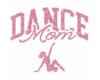 Glitter Dance Mom Hoodie