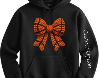 Basketball Faux Yarn Customized Hoodie
