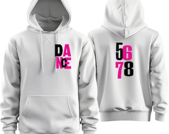 Dance Hoodie | Black & Hot Pink, Team Apparel