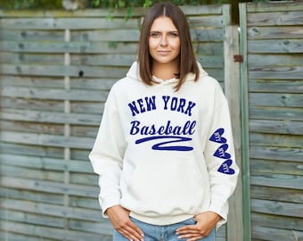 Yankees custom Glitter Hoodie