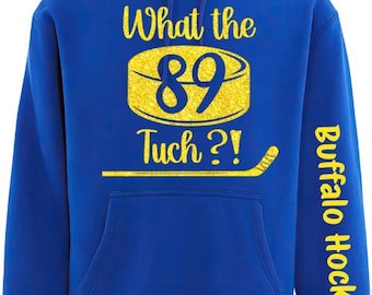 What the Tuch Sabres Glitter Hoodie