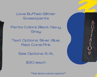Buffalo Glitter Sweatpants