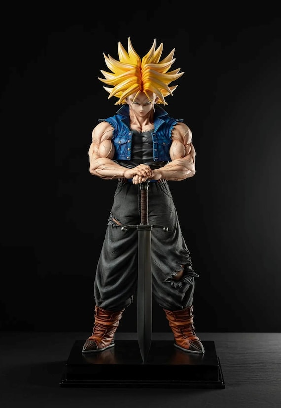 Statue Dragon Ball Trunks PVC 25 cm Avec socle Figurine Dragon Ball Z Collection