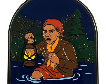 Harriet Tubman - Lapel Pin With Magnet - Underground Railroad