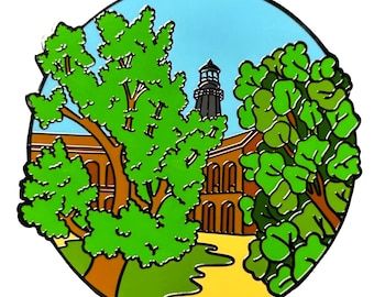 Fort Jefferson Amphitheater - Lapel Pin With Magnet - Dry Tortugas