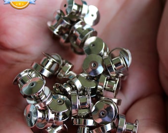 Magnetic Pin Backs - Enamel Pin Adapters Pack of 6, Turn Any Pin Into A Magnet, No Glue Needed