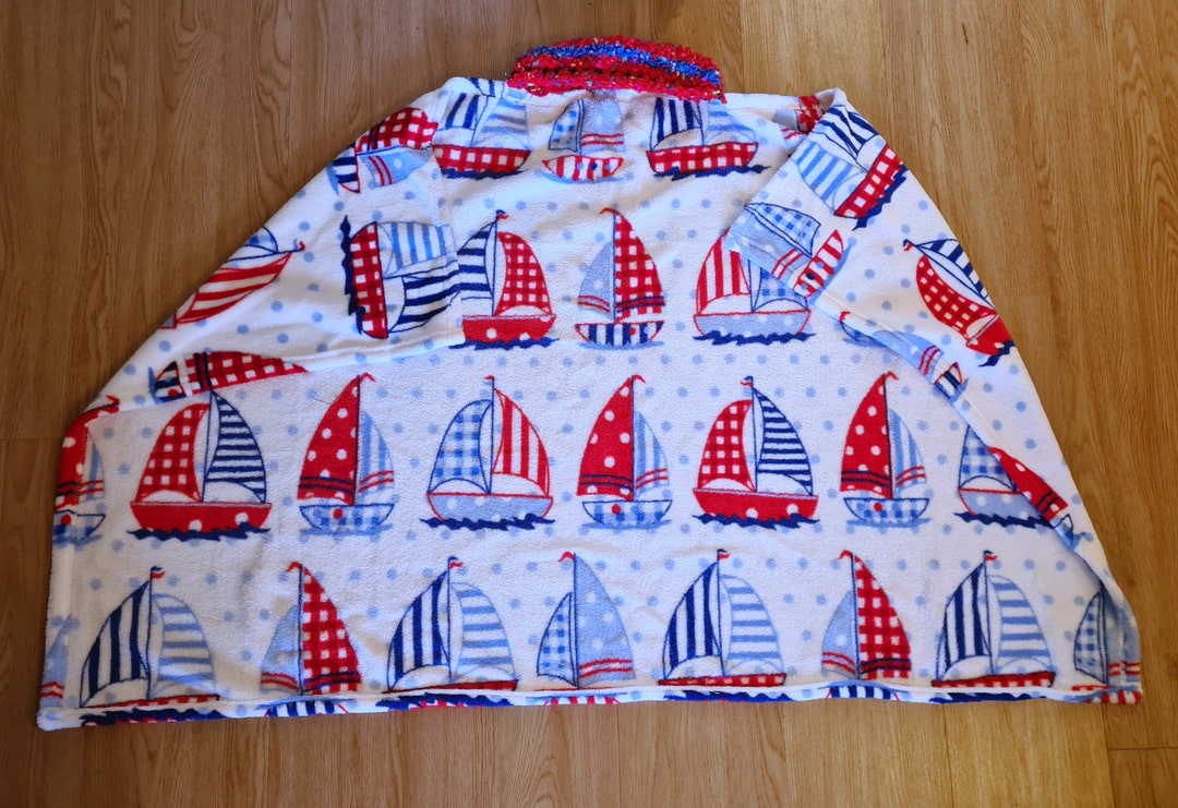 Hooded Child's Blanket Soft Plush Fleece Babies Cozy Rug Etsy