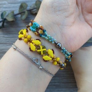 CHEVRON Beads Bracelet Pattern – Beginner-Friendly Beading Tutorial PDF Download image 7