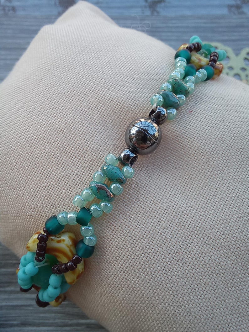 CHEVRON Beads Bracelet Pattern – Beginner-Friendly Beading Tutorial PDF Download image 6