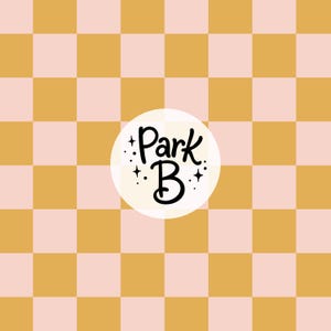 Pink & Yellow Checker Seamless Pattern PNG | Checkered Digital Paper | School Coordinate Fabric Print | Seamless Background Design