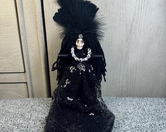 Black Voodoo Doll