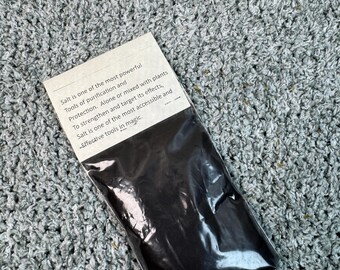 Witchcraft Black Salt 2oz Bag