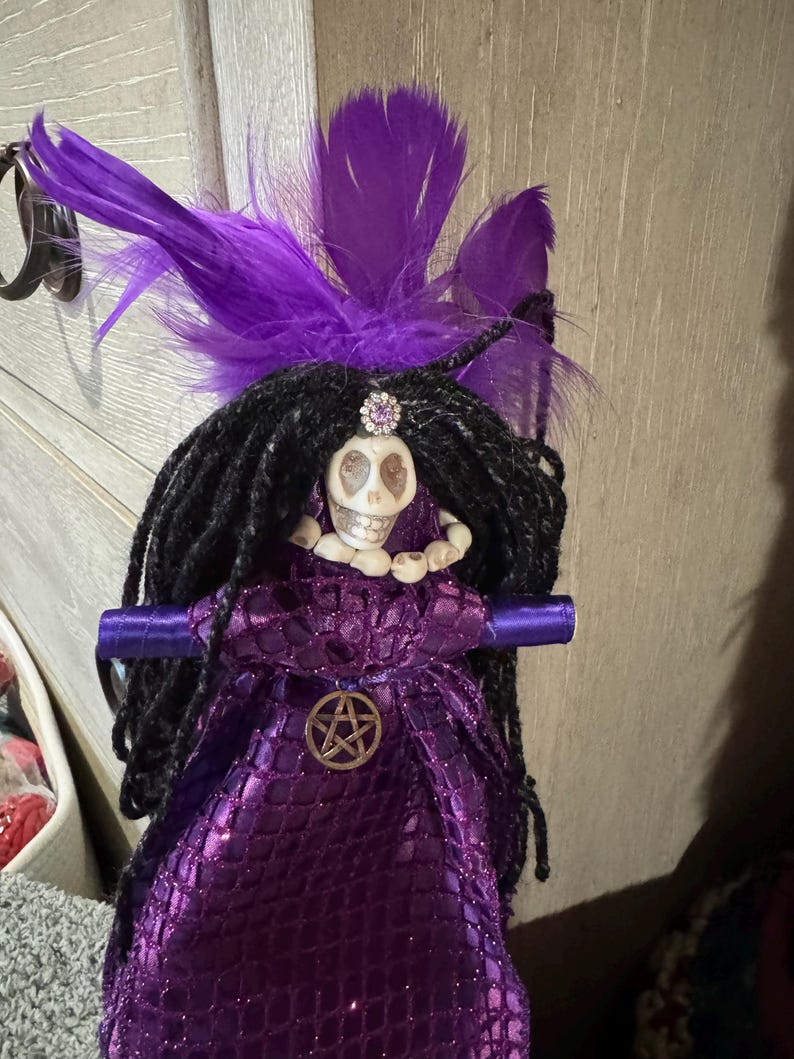 Purple New Orleans Style Voodoo Doll - Etsy