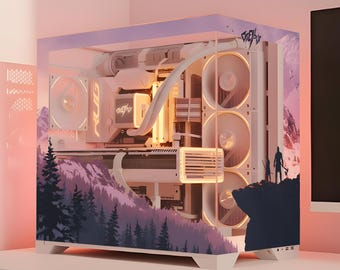 Kratos PC Case Skin, Sticker - War God Gaming Pc, Game Decal Gift For Gamers