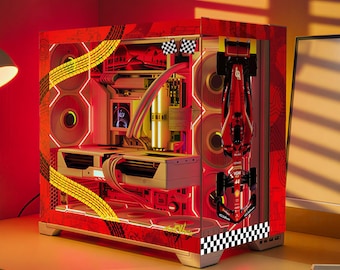 Formula PC Case Skin, Sticker – F1 Racing Gaming PC Decal
