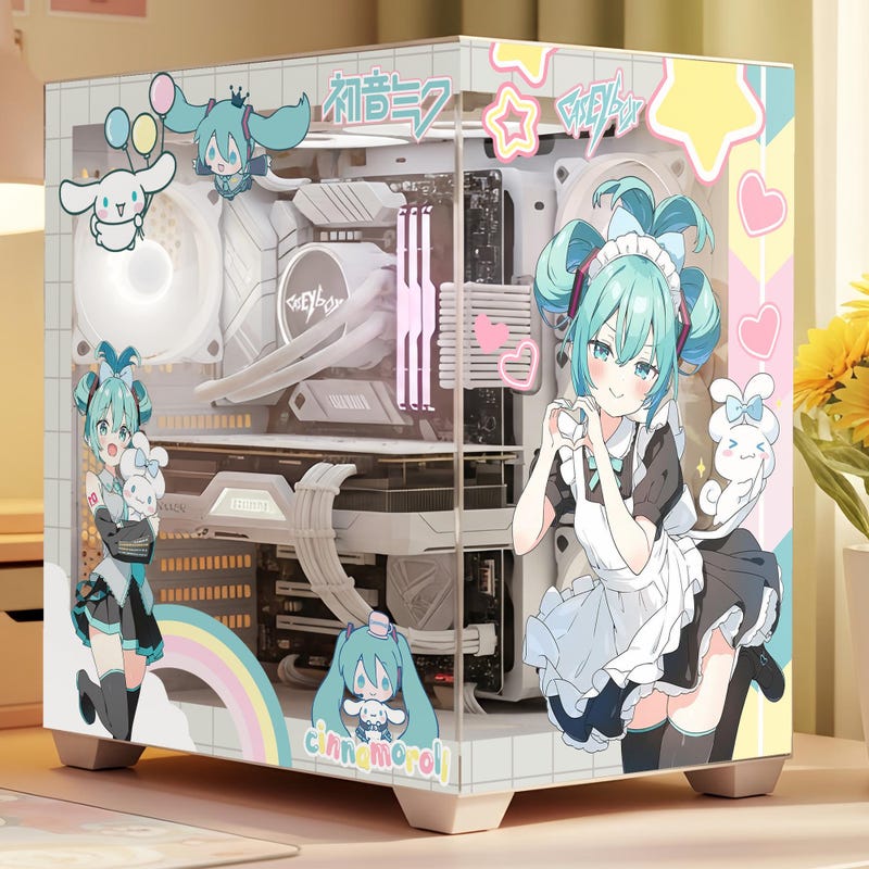 Miku Pc Accessory Miku Pc Case - Etsy