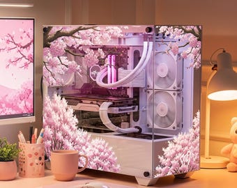 Skura PC Case Skin, Warrior Gaming PC Decal, Custom Size, RGB Compatible