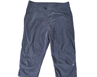 Nike ACG Womens Capri Hiking Pants Charcoal Grey Sz 10 Technical Outdoor 295184