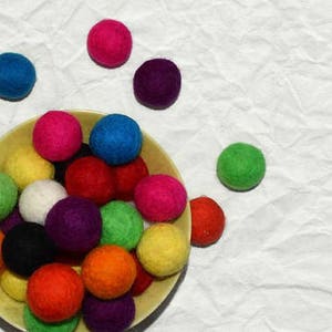 Balls for Cats Catnip Infused Felted Wool Balls 12 purr set o Fun Gift for Cats image 4