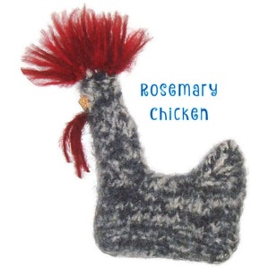 Cat Toy, Catnip or Valerian and Catnip, Rosemary Chicken, image 1