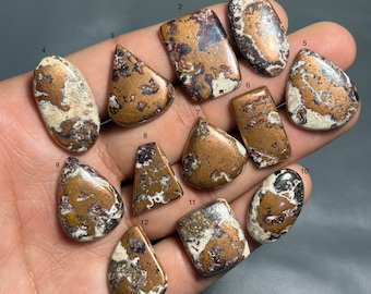 A one Quality Copper Dolomite cabochon, Copper Dolomite gemstone ,Loose copper Dolomite gemstone use for jewellery Code FG-55