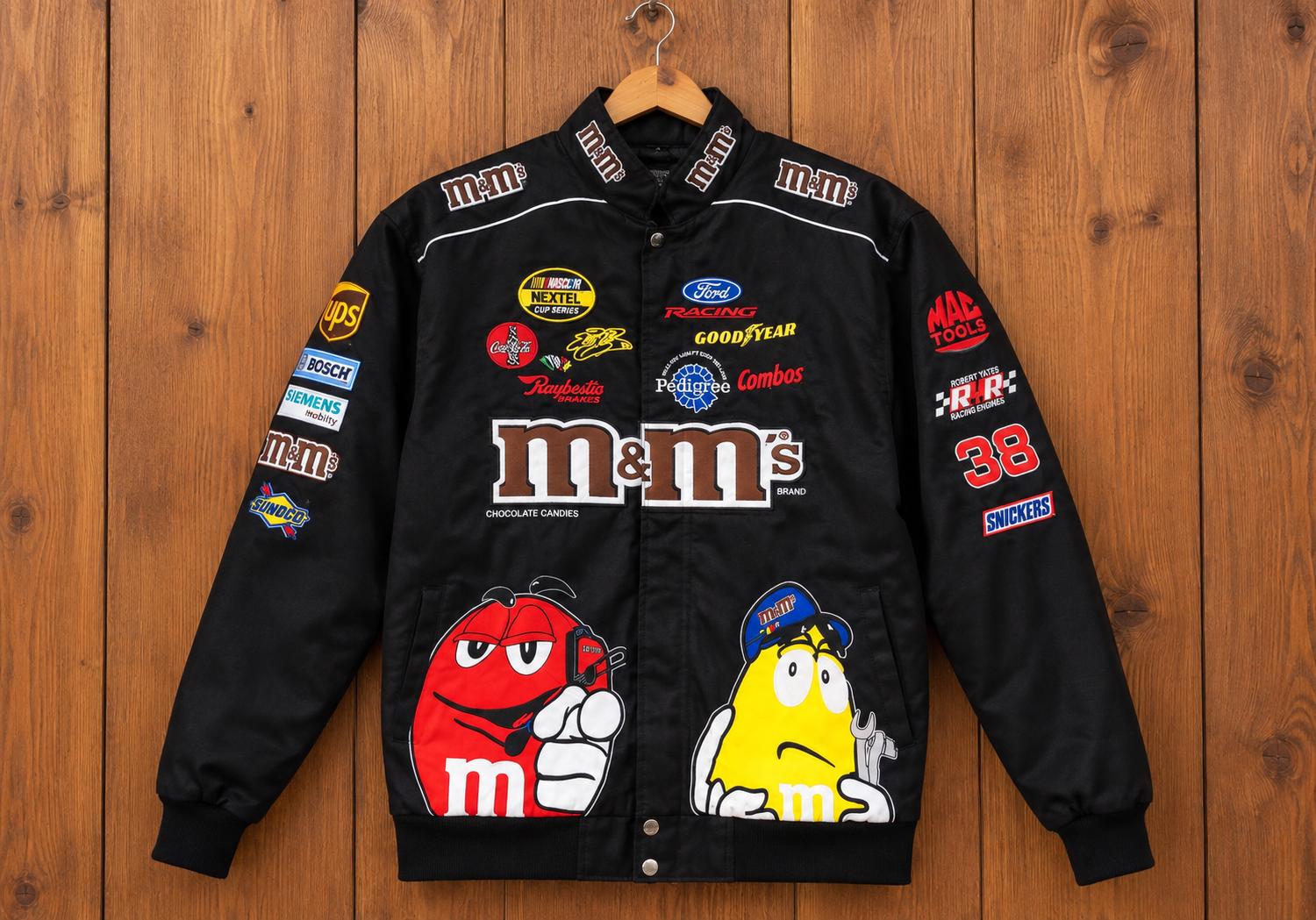 Vintage M&m Nascar Jacket - Etsy