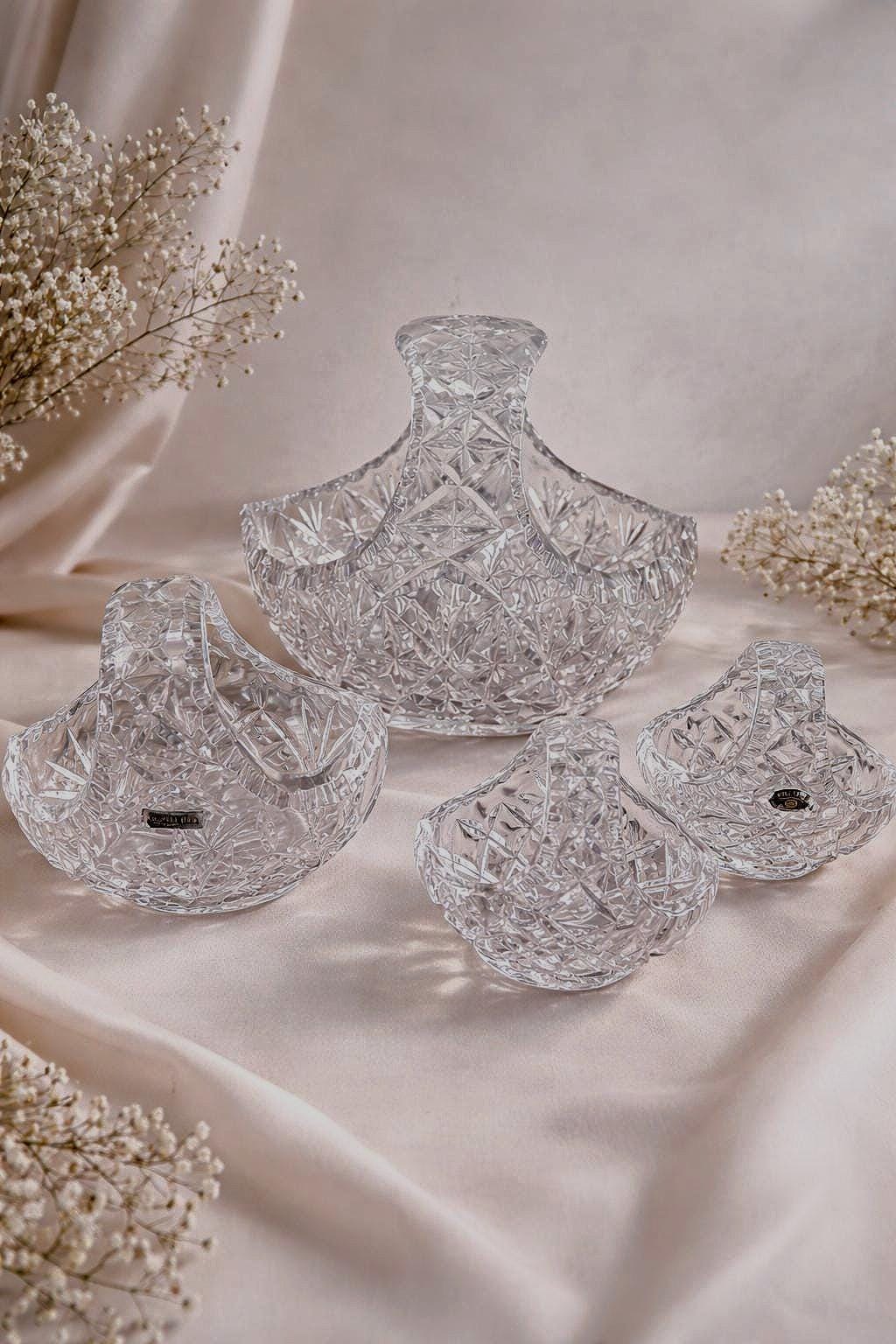 Bohemia glass tray - Etsy 日本