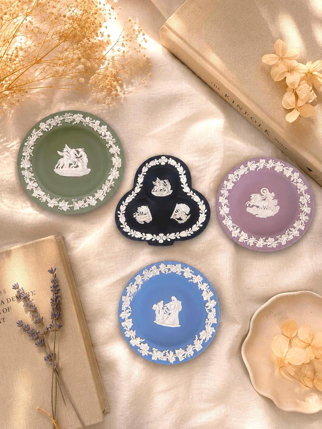 ジャスパー 灰皿　Lilac/Jasperware Wedgwood Jasper Lilac - Etsy