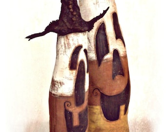 Maíz de caramelo primitivo / Patrón de papel / Decoración de otoño / Dulces de Halloween / Patrón de costura de maíz de caramelo