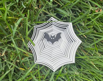 3D gedrucktes Netz Fidget zu Halloween.