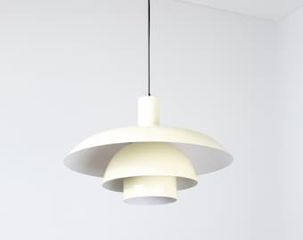 White Scandinavian Pendant Light, Tiered Modern Bedroom Ceiling Lighting, Japandi Living Room Pendant Lamp, Nordic Pendant Lighting Fixture