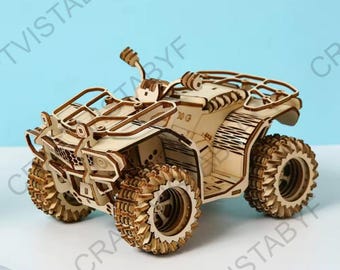 ATV Quad - Laser Cut Files - Etsy