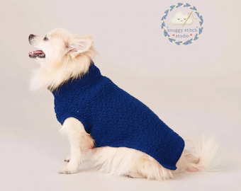 Crochet Dog Sweater Pattern | Pet Clothing PDF | Easy Step-by-Step Crochet Pattern | Beginner Friendly | English (Translations available)