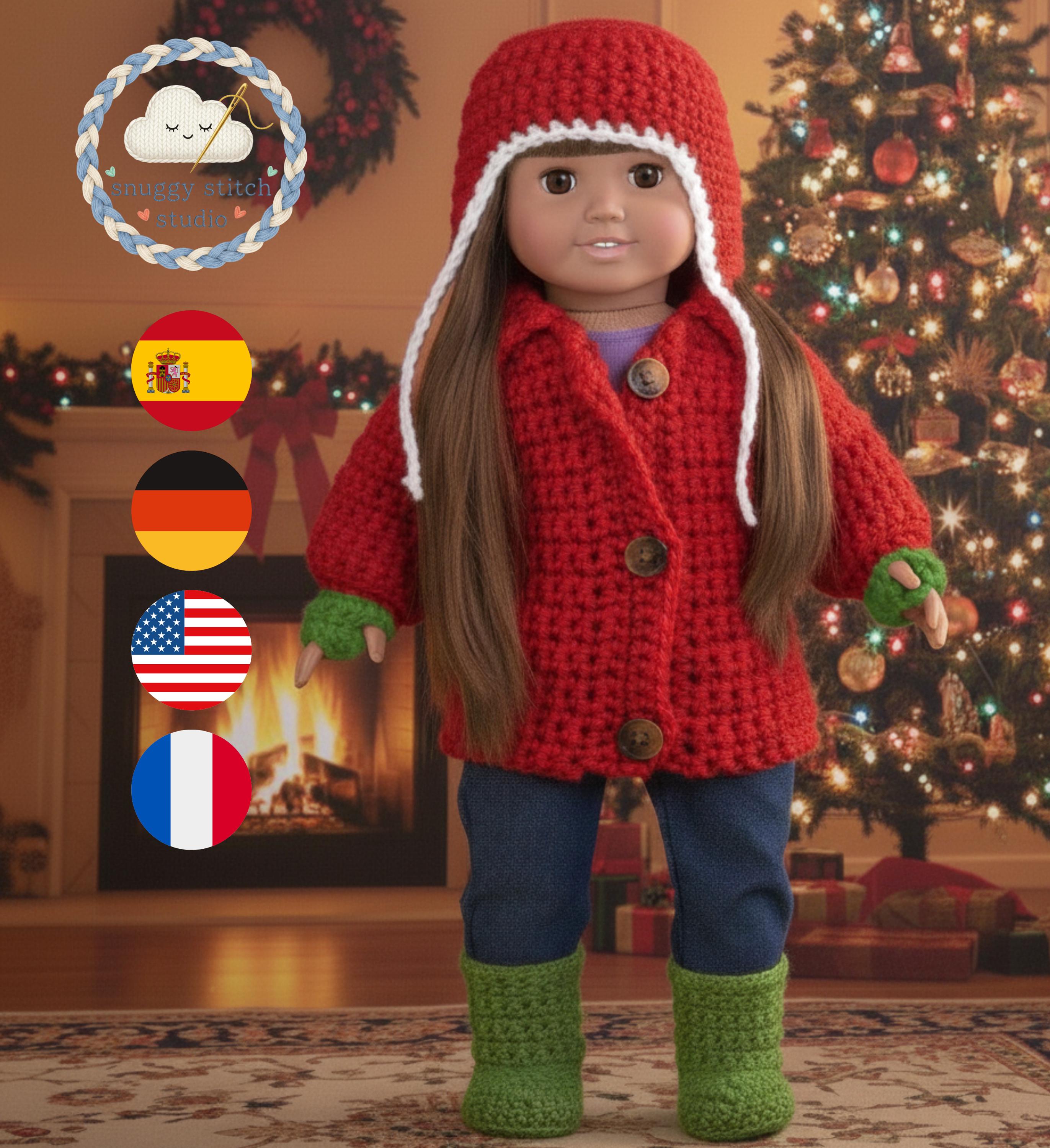 white christmas dresses Glitz and Glam Shimmering Santa Dress – Mia Belle Girls main image 0