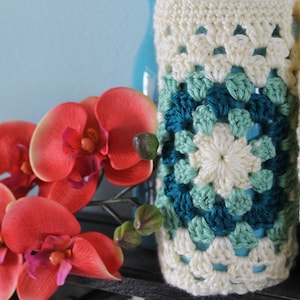 Instant Download - CROCHET PATTERN PDF - Water Bottle Holder  - Permission To Sell Finished Items