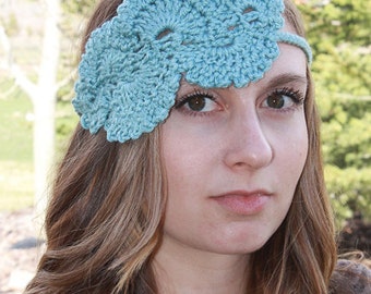 Instant Download - CROCHET PATTERN PDF - The Queen Crochet Headband - Permission To Sell Finished Items