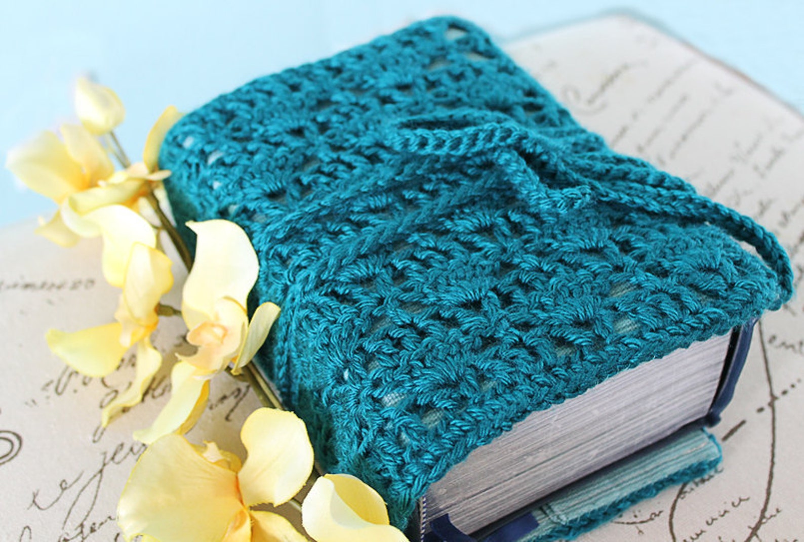 CROCHET PATTERN PDF Sewing Pattern Book Cover for Any Size Book Instant